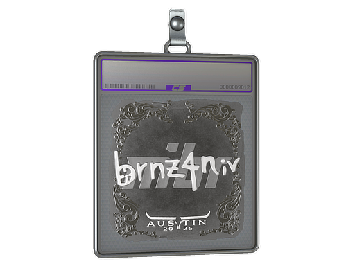 Sticker Slab brnz4n Foil Austin 2025