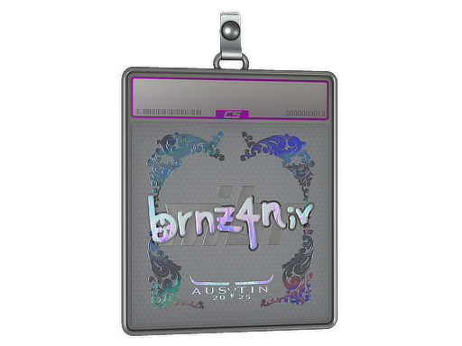 Sticker Slab brnz4n Holo Austin 2025