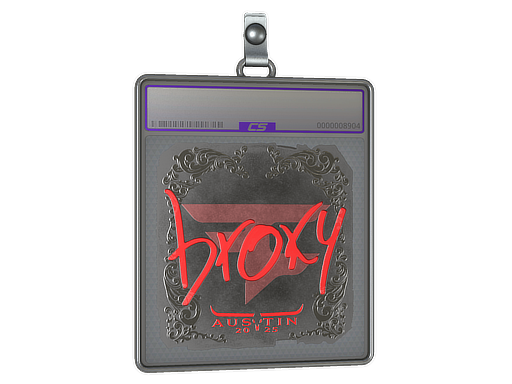 Sticker Slab broky Foil Austin 2025