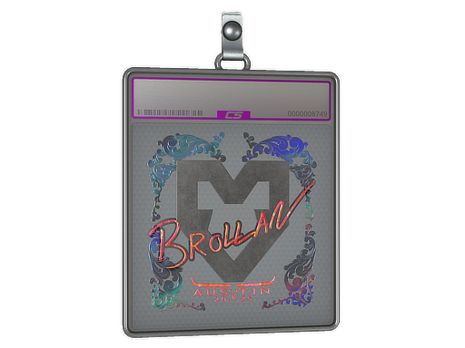 Sticker Slab Brollan Holo Austin 2025