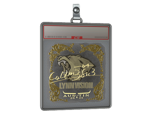 Sticker Slab C4LLM3SU3 Gold Austin 2025