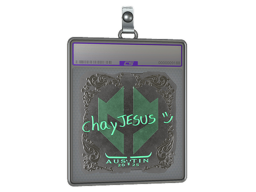 Sticker Slab chayJESUS Foil Austin 2025