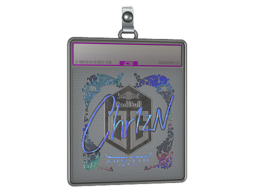 Sticker Slab Chr1zN Holo Austin 2025