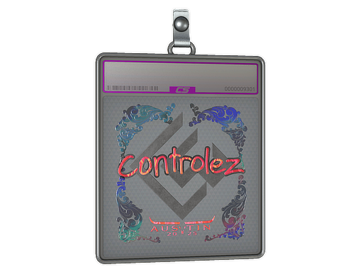 Sticker Slab controlez Holo Austin 2025