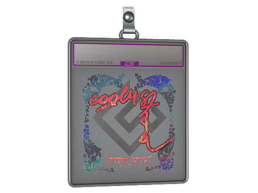 Sticker Slab cool4st Holo Austin 2025