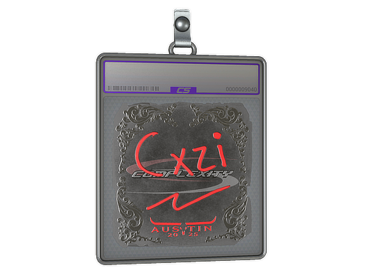 Sticker Slab Cxzi Foil Austin 2025