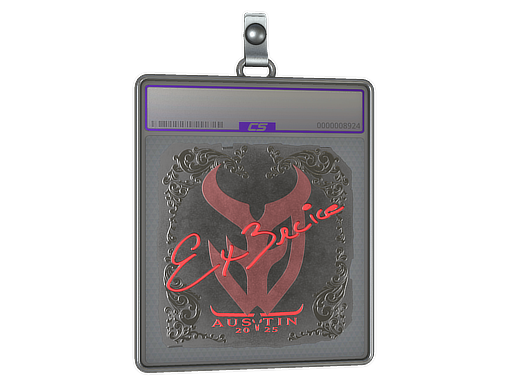 Sticker Slab Ex3rcice Foil Austin 2025