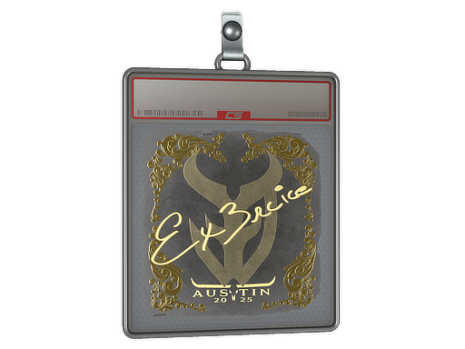 Sticker Slab Ex3rcice Gold Austin 2025