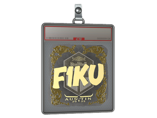 Sticker Slab F1KU Gold Austin 2025