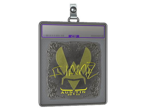 Sticker Slab FlameZ Foil Austin 2025