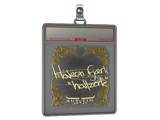 Sticker Slab hallzerk Gold Austin 2025