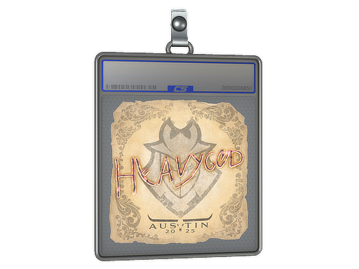 Sticker Slab Heavygod Austin 2025