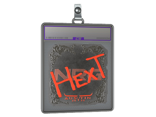 Sticker Slab HexT Foil Austin 2025