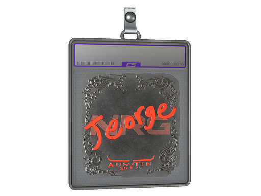 Sticker Slab jeorge Foil Austin 2025