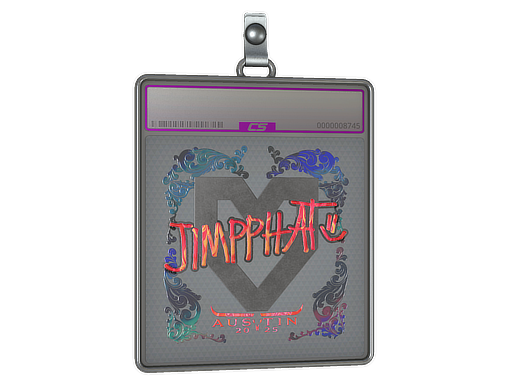 Sticker Slab Jimpphat Holo Austin 2025