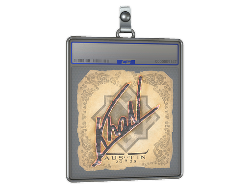 Sticker Slab khaN Austin 2025