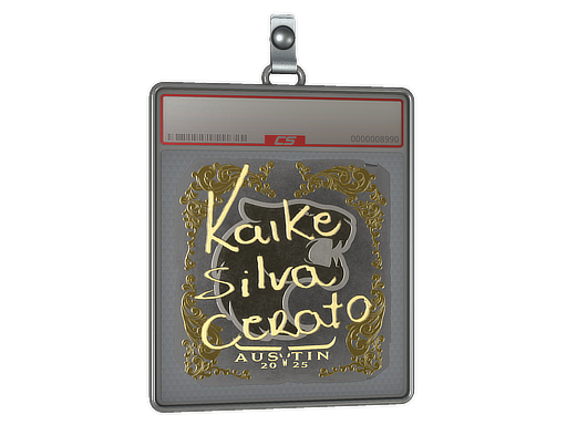 Sticker Slab KSCERATO Gold Austin 2025