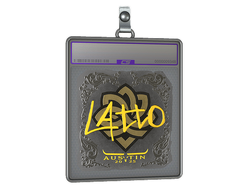 Sticker Slab latto Foil Austin 2025