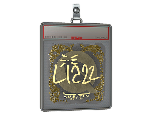 Sticker Slab Liazz Gold Austin 2025