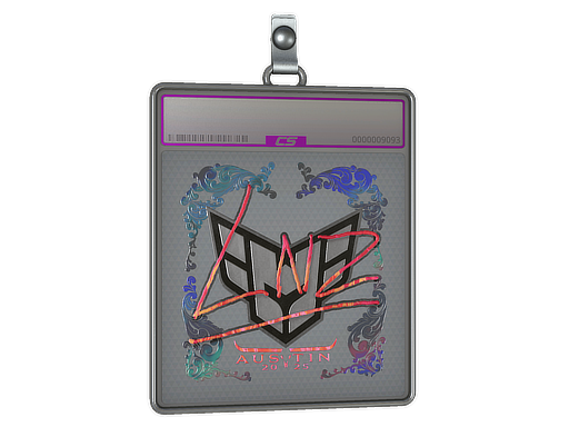 Sticker Slab LNZ Holo Austin 2025