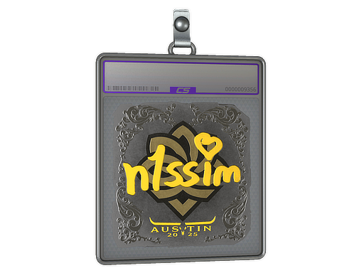 Sticker Slab n1ssim Foil Austin 2025