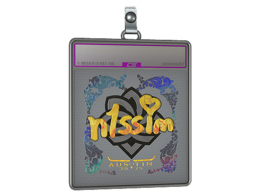 Sticker Slab n1ssim Holo Austin 2025