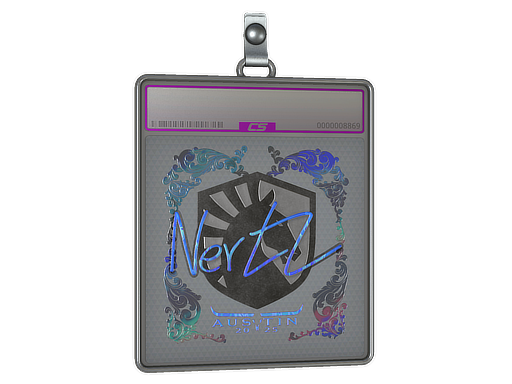 Sticker Slab NertZ Holo Austin 2025