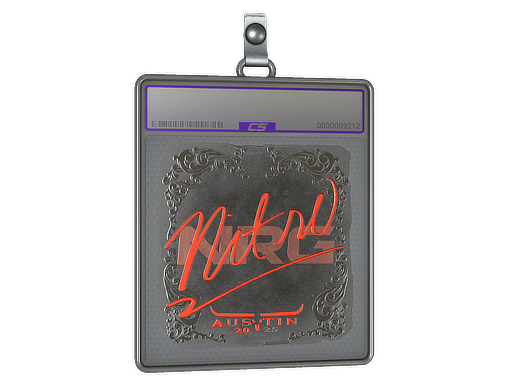 Sticker Slab nitr0 Foil Austin 2025