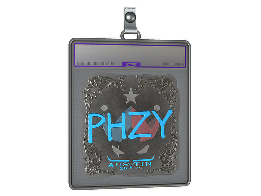 Sticker Slab phzy Foil Austin 2025
