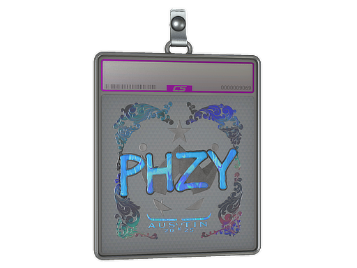 Sticker Slab phzy Holo Austin 2025