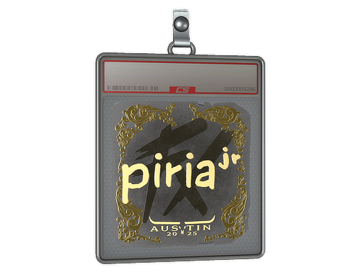 Sticker Slab piriajr Gold Austin 2025