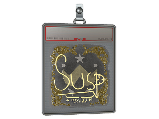 Sticker Slab susp Gold Austin 2025