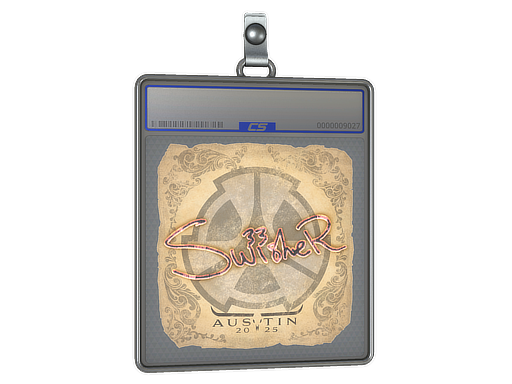 Sticker Slab Swisher Austin 2025