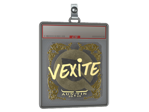Sticker Slab vexite Gold Austin 2025