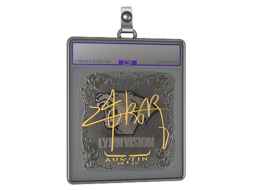 Sticker Slab z4KR Foil Austin 2025