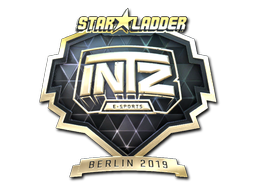 Sticker | INTZ E-SPORTS CLUB (Gold) | Berlin 2019