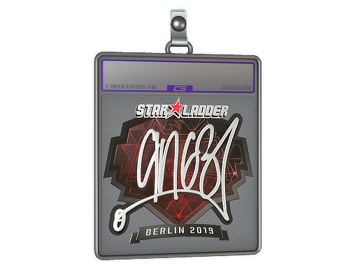 Sticker Slab ANGE1 Foil Berlin 2019