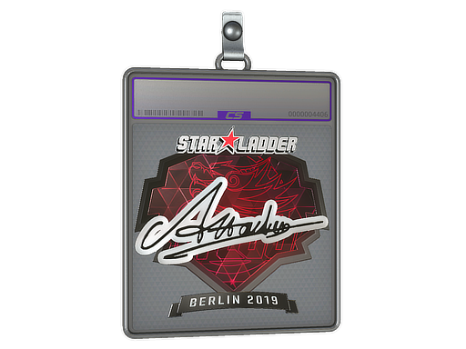 Sticker Slab Attacker Foil Berlin 2019