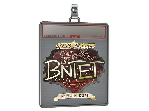 Sticker Slab BnTeT Gold Berlin 2019