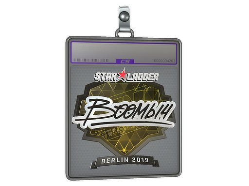 Sticker Slab Boombl4 Foil Berlin 2019