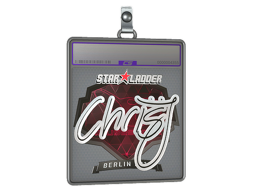 Sticker Slab chrisJ Foil Berlin 2019