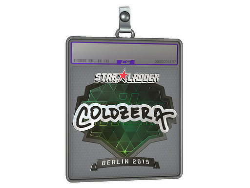 Sticker Slab coldzera Foil Berlin 2019