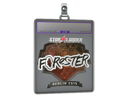 Sticker Slab Forester Foil Berlin 2019