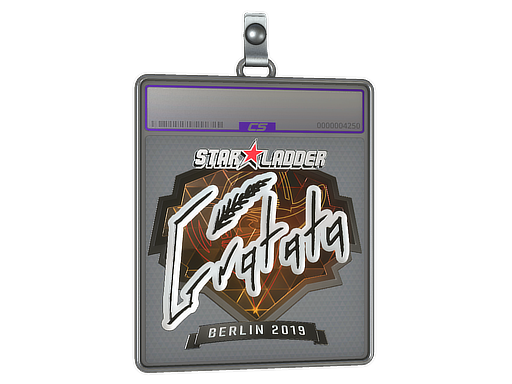 Sticker Slab Gratisfaction Foil Berlin 2019