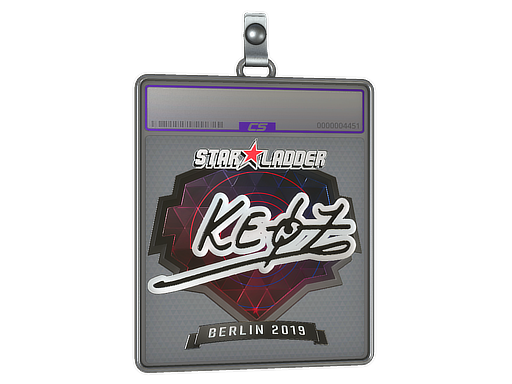 Sticker Slab Keoz Foil Berlin 2019