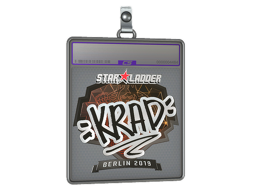 Sticker Slab Krad Foil Berlin 2019