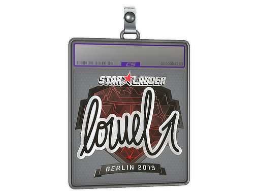 Sticker Slab loWel Foil Berlin 2019