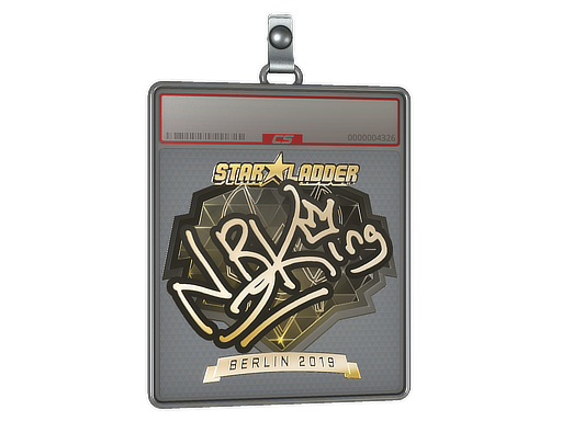 Sticker Slab NBK- Gold Berlin 2019