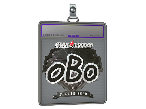 Sticker Slab oBo Foil Berlin 2019