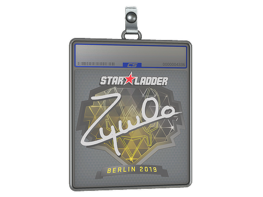 Sticker Slab ZywOo Berlin 2019